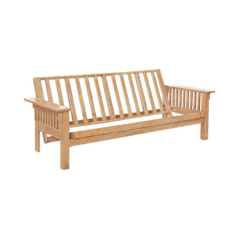 G4838 Casual Weathered Oak Futon Frame - Urban Living Furniture (Los Angeles, CA)