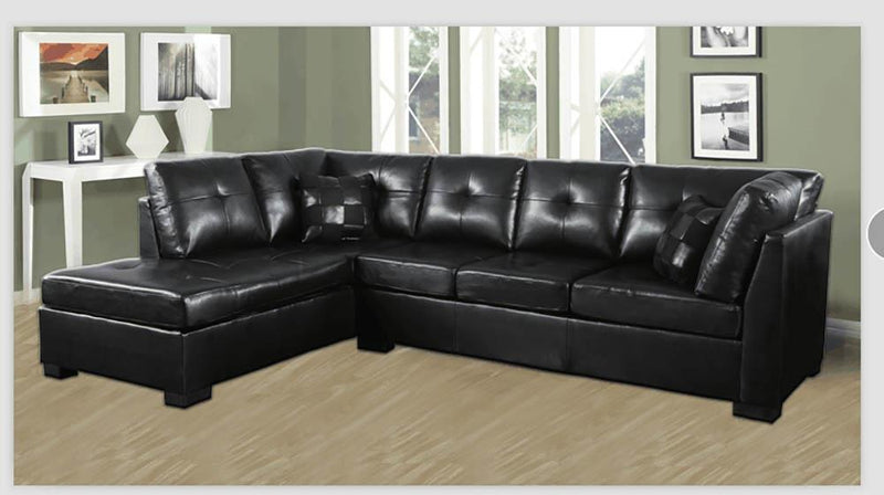 Darie Contemporary Black Sectional - Urban Living Furniture (Los Angeles, CA)