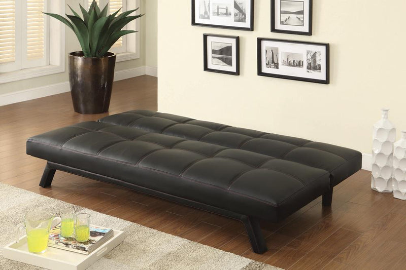 G500765 Contemporary Black Sofa Bed