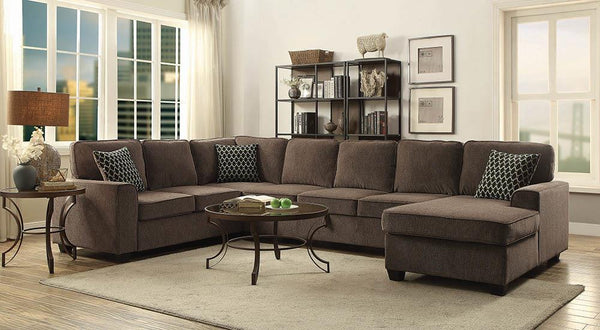 Provence Transitional Brown Sectional image