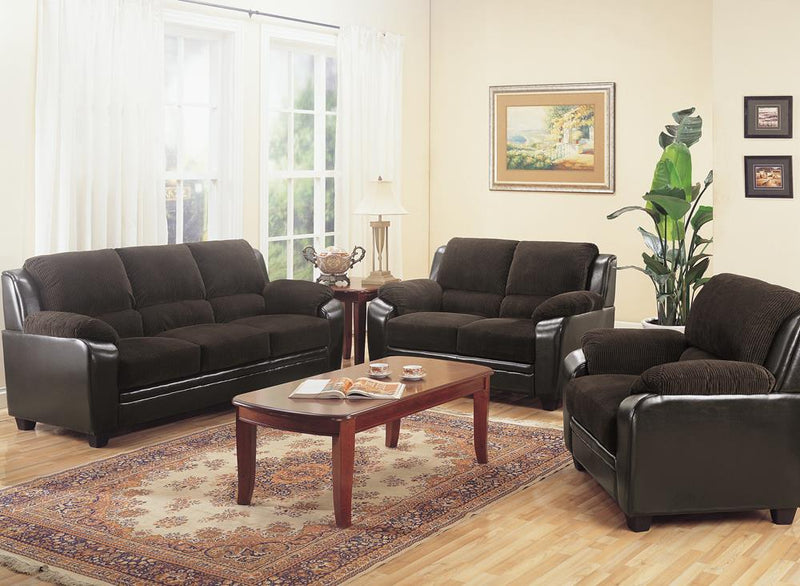 Monika Transitional Chocolate Sofa - Urban Living Furniture (Los Angeles, CA)