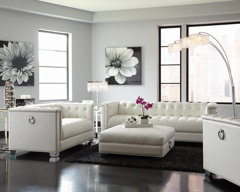 G505391 Chaviano Contemporary White Sofa - Urban Living Furniture (Los Angeles, CA)