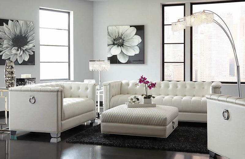 Chaviano Contemporary White Sofa - Urban Living Furniture (Los Angeles, CA)