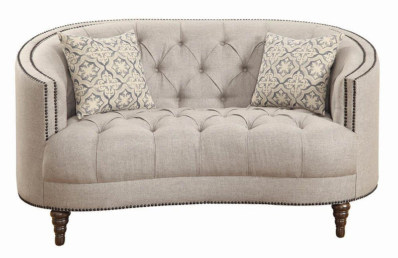 Avonlea Traditional Beige Loveseat - Urban Living Furniture (Los Angeles, CA)