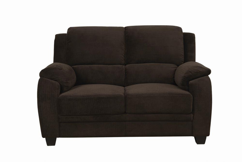 Northend Casual Chocolate Loveseat - Urban Living Furniture (Los Angeles, CA)