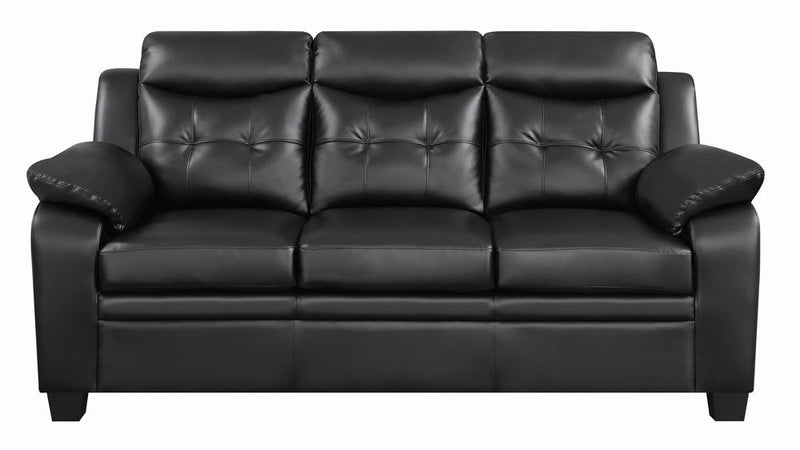 Finley Casual Black Padded Sofa - Urban Living Furniture (Los Angeles, CA)