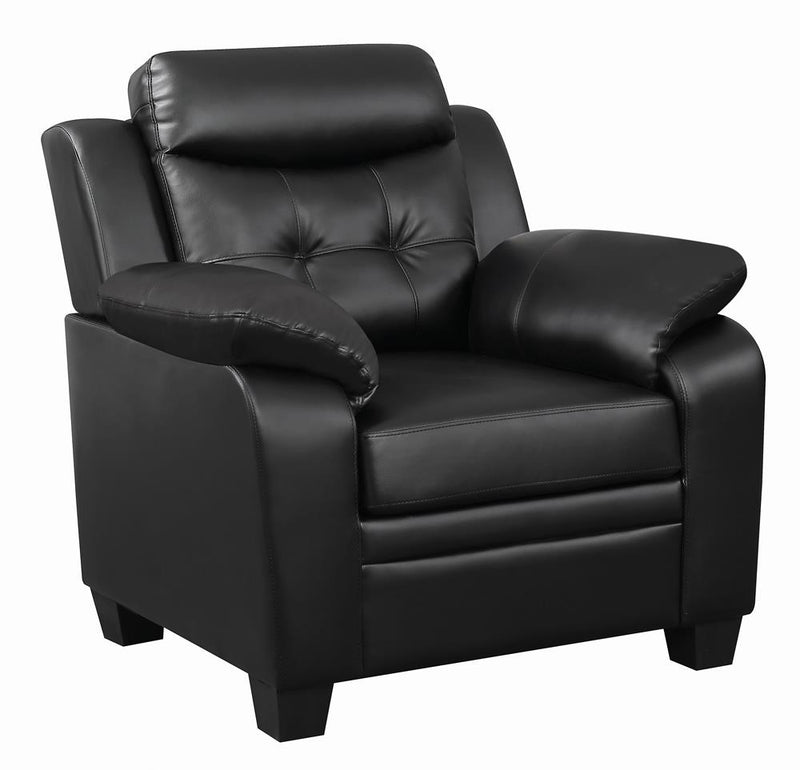 Finley Casual Black Chair - Urban Living Furniture (Los Angeles, CA)