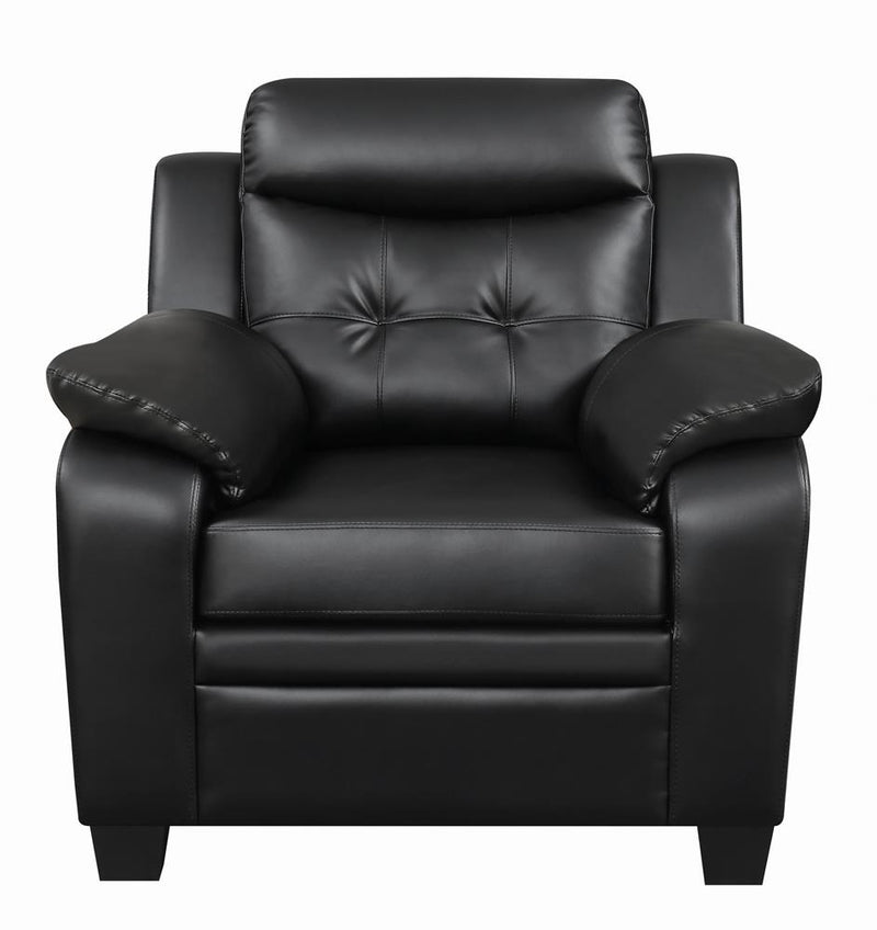 Finley Casual Black Chair - Urban Living Furniture (Los Angeles, CA)