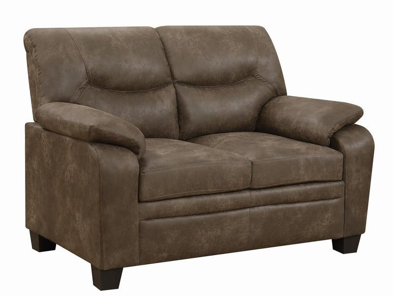 Meagan Casual Brown Loveseat - Urban Living Furniture (Los Angeles, CA)