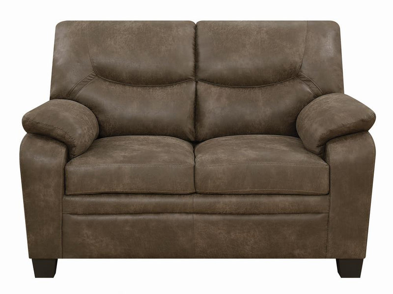 Meagan Casual Brown Loveseat - Urban Living Furniture (Los Angeles, CA)