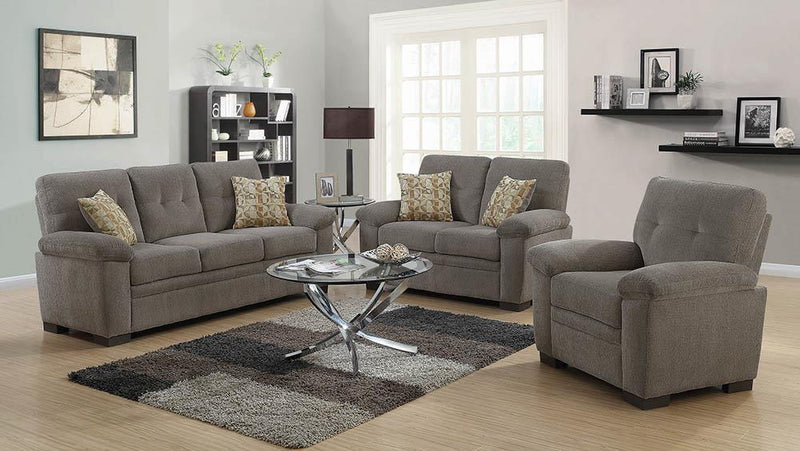 Fairbairn Casual Brown Two-Piece Living Room Set image