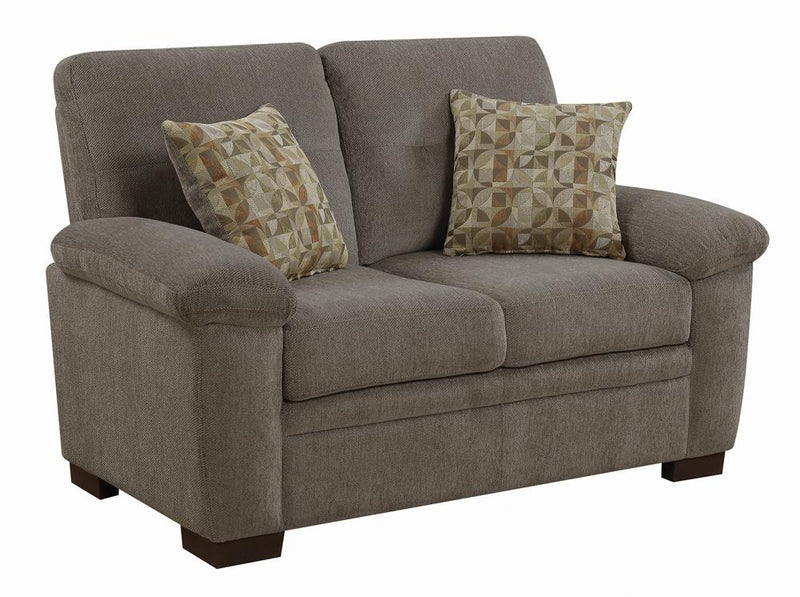 Fairbairn Casual Oatmeal Loveseat - Urban Living Furniture (Los Angeles, CA)