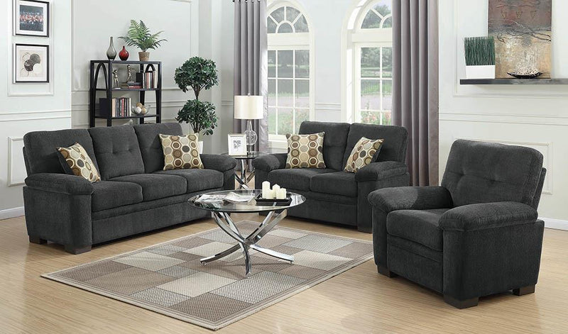 Fairbairn Casual Charcoal Loveseat image