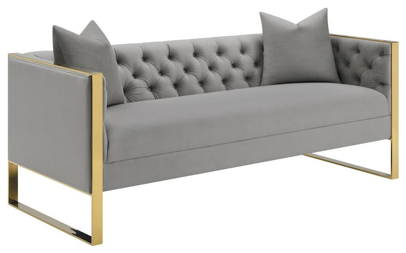 CoasterElevations GREY Sofa - Urban Living Furniture (Los Angeles, CA)