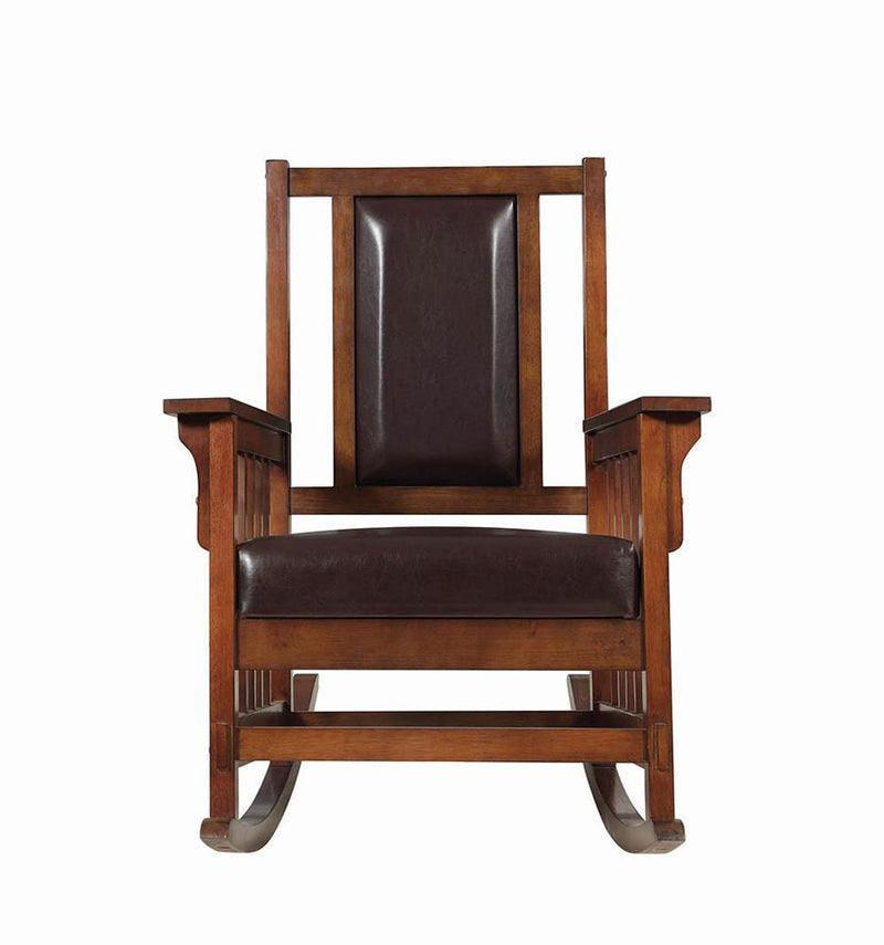 Traditional Tobacco Rocking Chair - Urban Living Furniture (Los Angeles, CA)