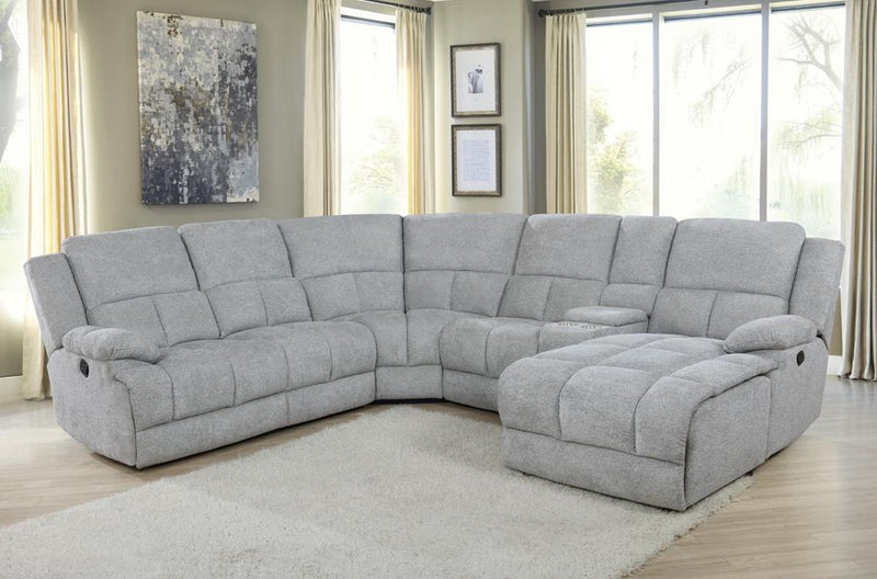 G602560 6 Pc Motion Sectional - Urban Living Furniture (Los Angeles, CA)