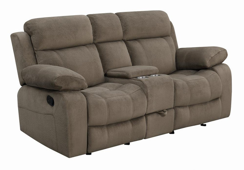 Myleene Brown Reclining Loveseat - Urban Living Furniture (Los Angeles, CA)