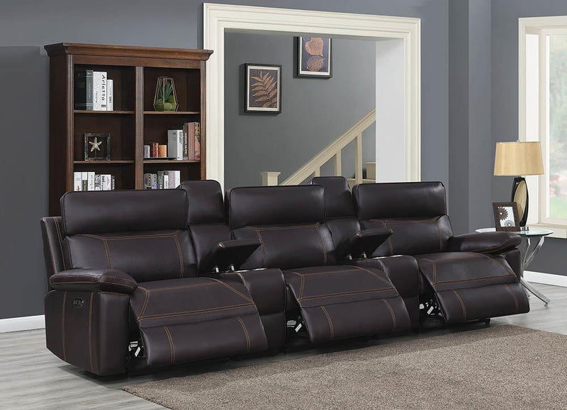 G603290 5 Pc Power2 Home Theater Sectional
