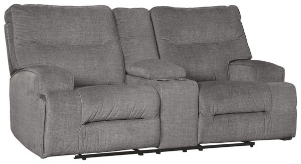 Coombs - Dbl Rec Loveseat W/console image