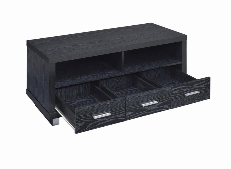 G700644 Contemporary Black Oak TV Console - Urban Living Furniture (Los Angeles, CA)