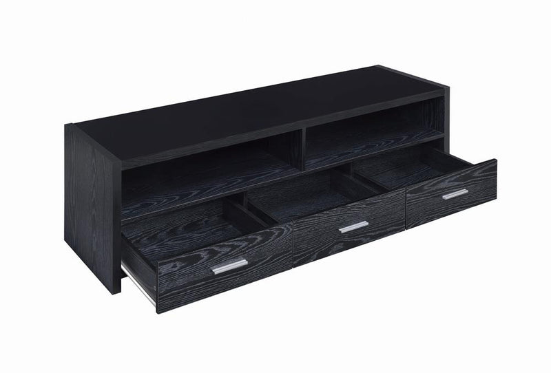 G700645 Contemporary Black Oak TV Console - Urban Living Furniture (Los Angeles, CA)