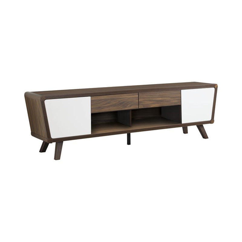 Mid-Century Modern Dark Walnut TV Console - Urban Living Furniture (Los Angeles, CA)