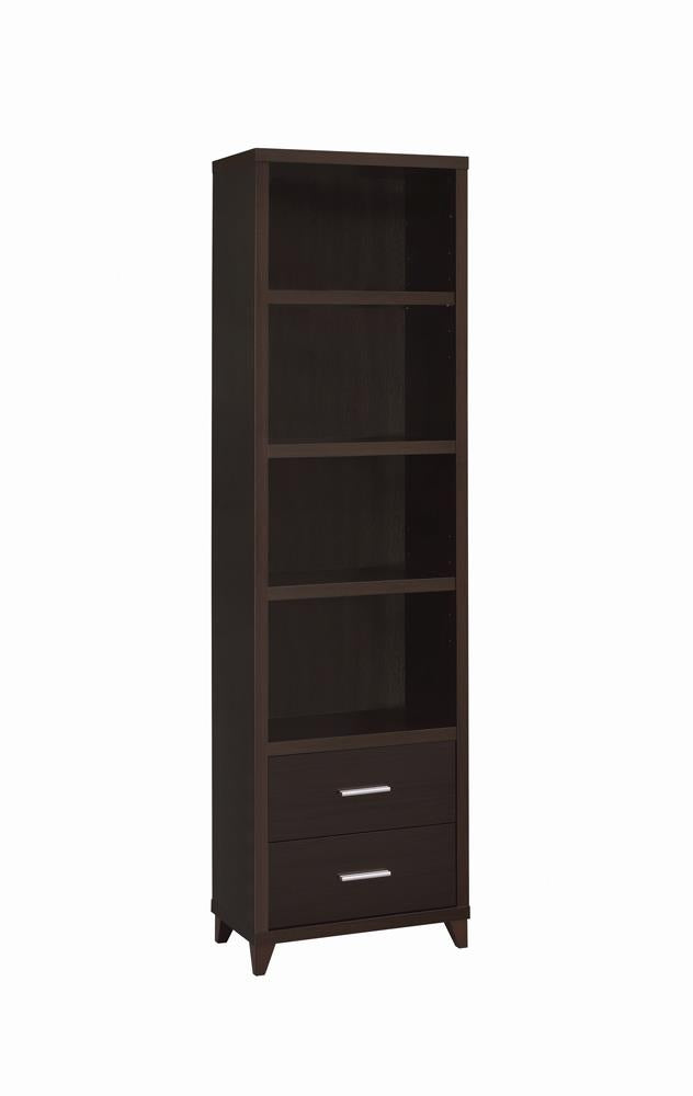 G700881 Contemporary Cappuccino Media Tower - Urban Living Furniture (Los Angeles, CA)