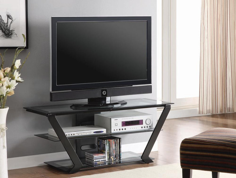 G701370 Contemporary Black TV Console image