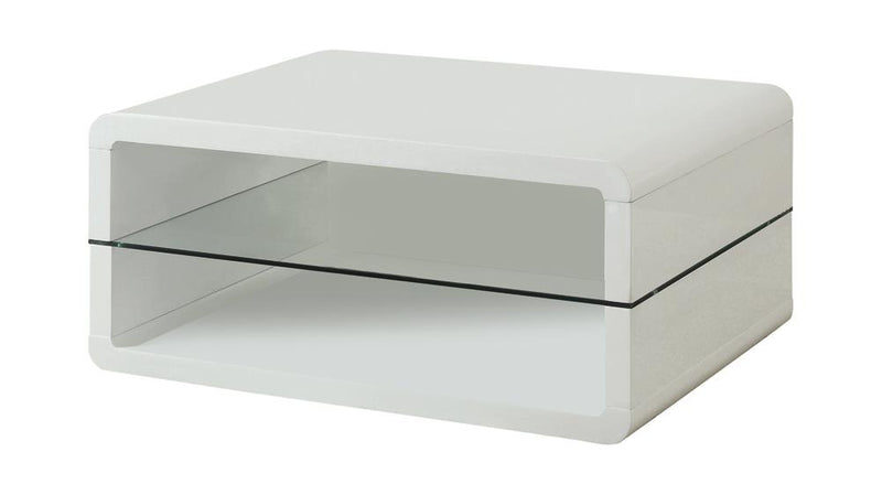 Modern White Coffee Table - Urban Living Furniture (Los Angeles, CA)