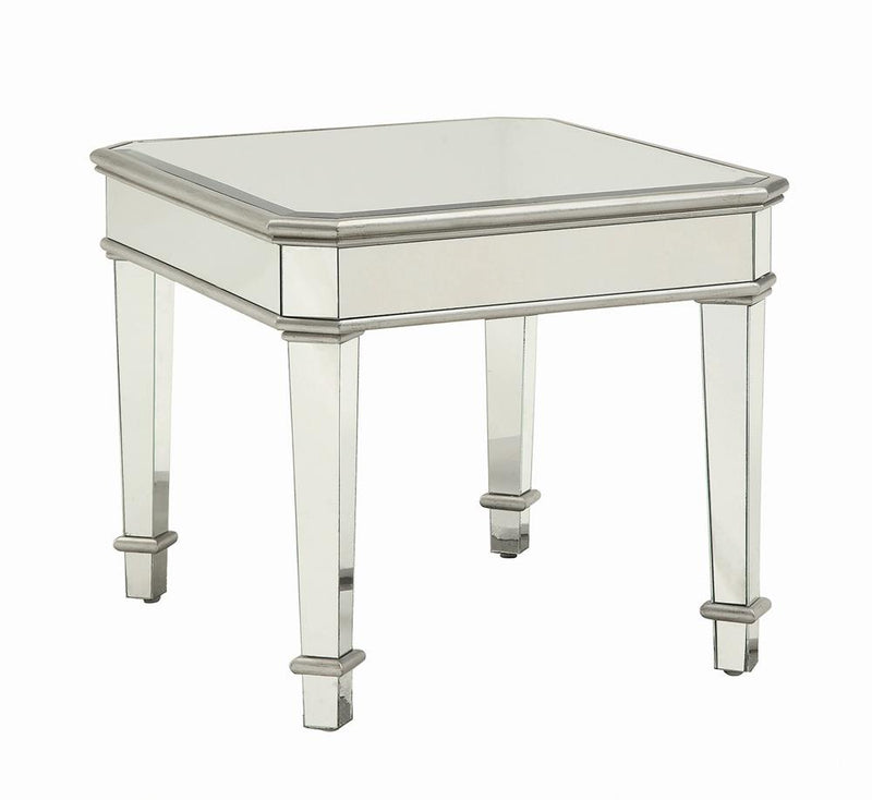 G703938 Contemporary Silver End Table - Urban Living Furniture (Los Angeles, CA)