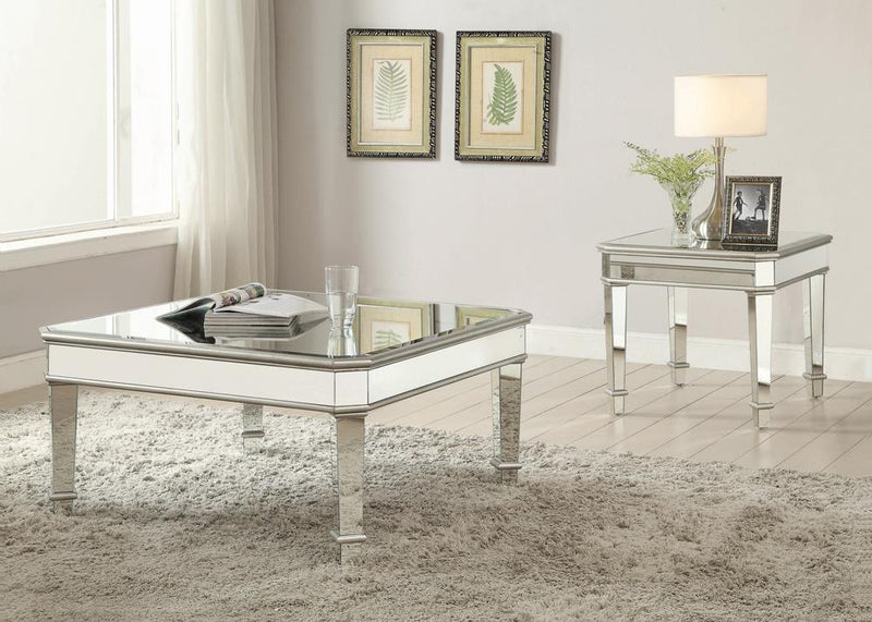 G703938 Contemporary Silver End Table - Urban Living Furniture (Los Angeles, CA)