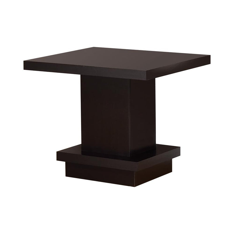 Cappuccino Wood Top Side Table - Urban Living Furniture (Los Angeles, CA)