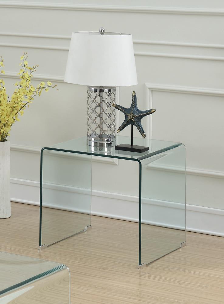 G705328 Contemporary Clear End Table image