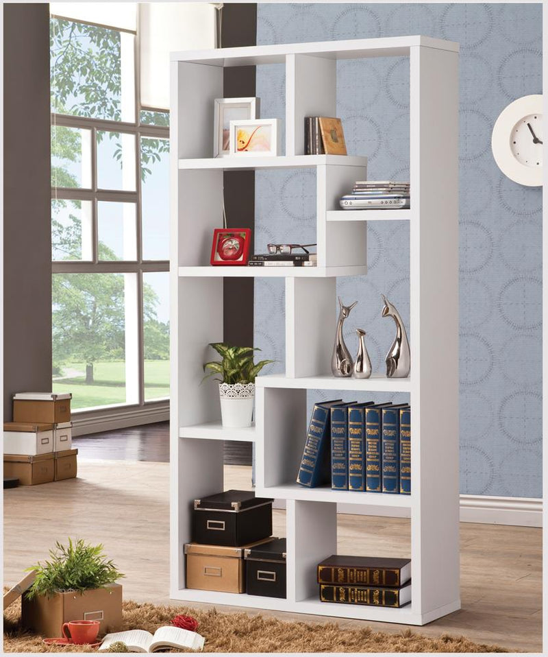 G800136 Casual White Bookcase image