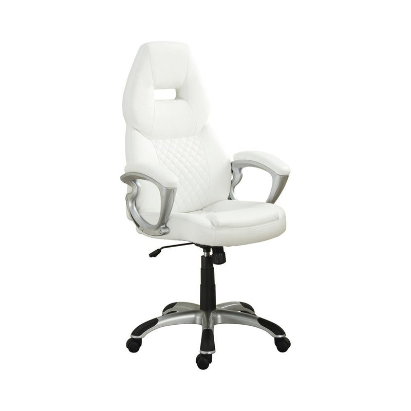 G800150 Contemporary White Office Chair - Urban Living Furniture (Los Angeles, CA)