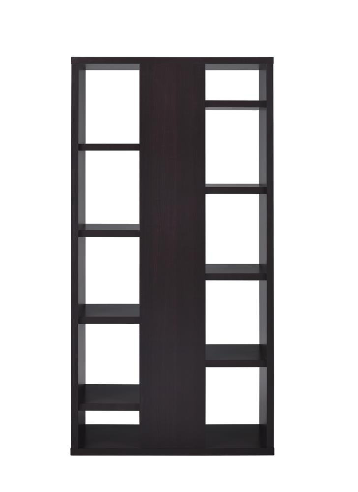 G800265 Casual Dark Cappuccino Bookcase - Urban Living Furniture (Los Angeles, CA)