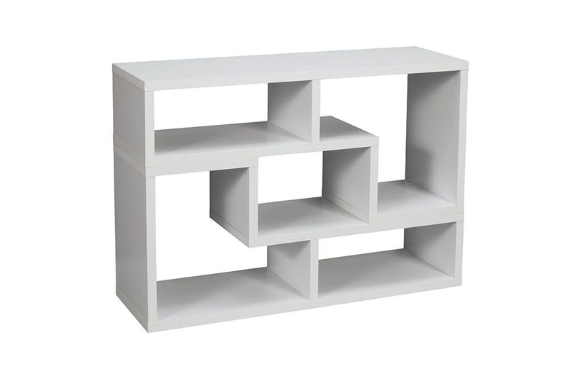 G800330 Contemporary White Convertible TV Stand and Bookcase - Urban Living Furniture (Los Angeles, CA)