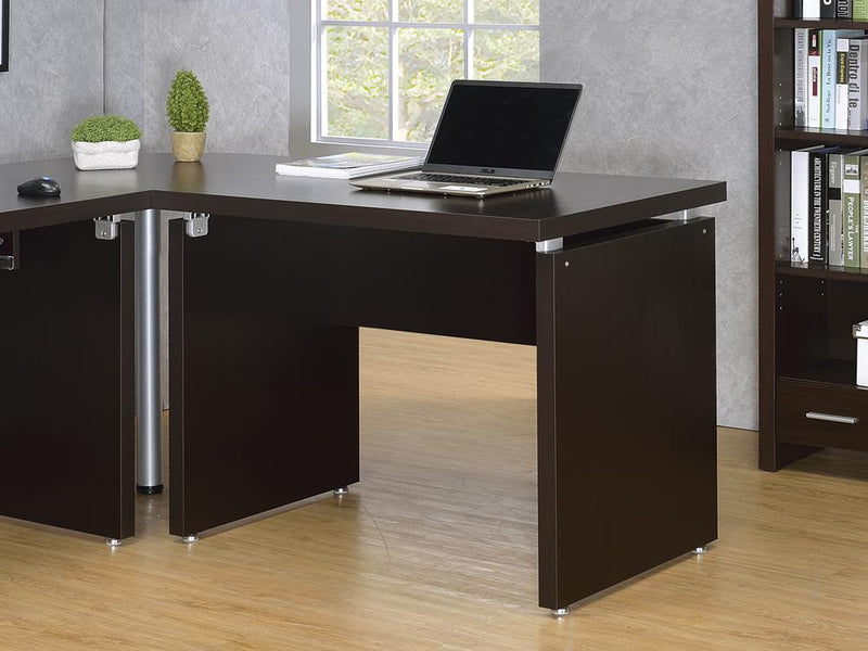 Skylar Contemporary Cappuccino Desk - Urban Living Furniture (Los Angeles, CA)