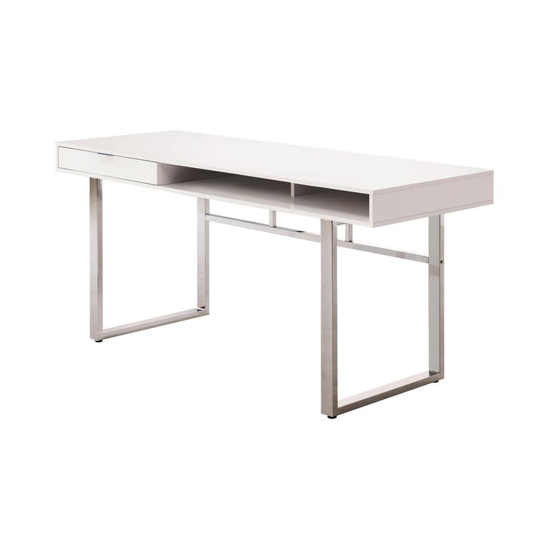 G800897 Contemporary White Writing Desk - Urban Living Furniture (Los Angeles, CA)