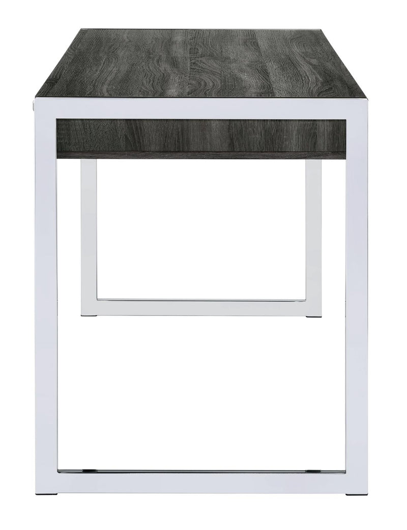 G801221 Contemporary Weathered Grey Writing Desk - Urban Living Furniture (Los Angeles, CA)