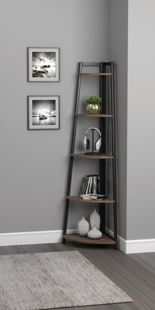 G805496 Corner Bookcase - Urban Living Furniture (Los Angeles, CA)