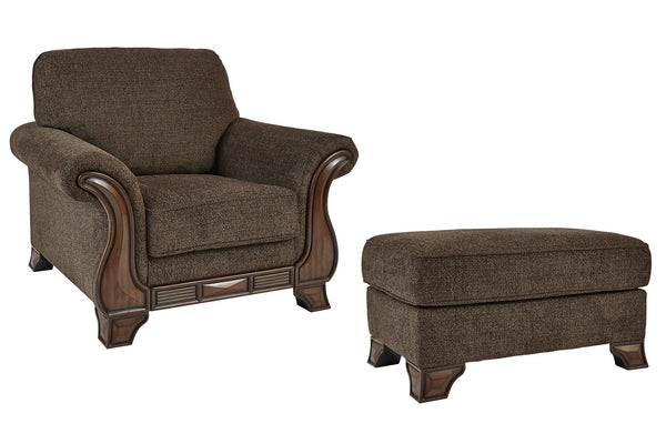 Miltonwood Chair & Ottoman Set image