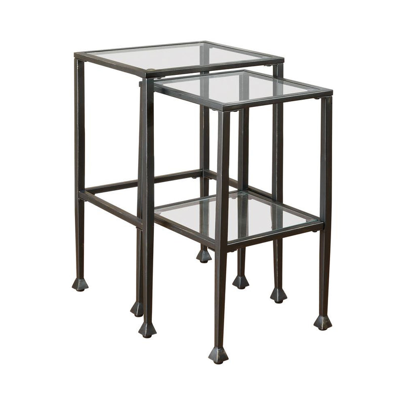 Transitional Black Nesting Table - Urban Living Furniture (Los Angeles, CA)