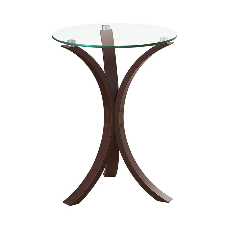 G902867 Transitional Cappuccino Accent Table - Urban Living Furniture (Los Angeles, CA)