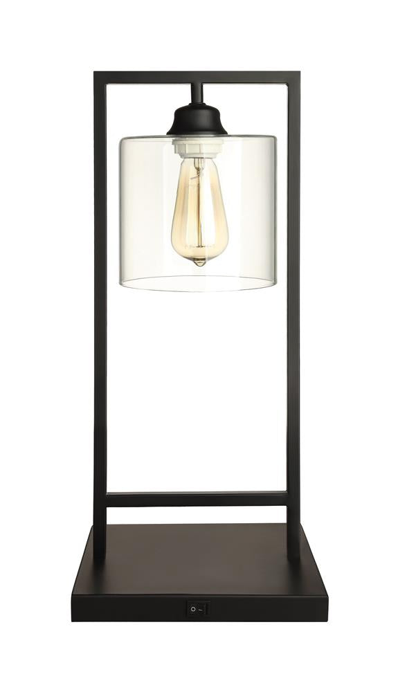 Transitional Black Table Lamp - Urban Living Furniture (Los Angeles, CA)