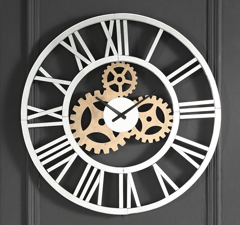 Acilia Mirrored Wall Clock image