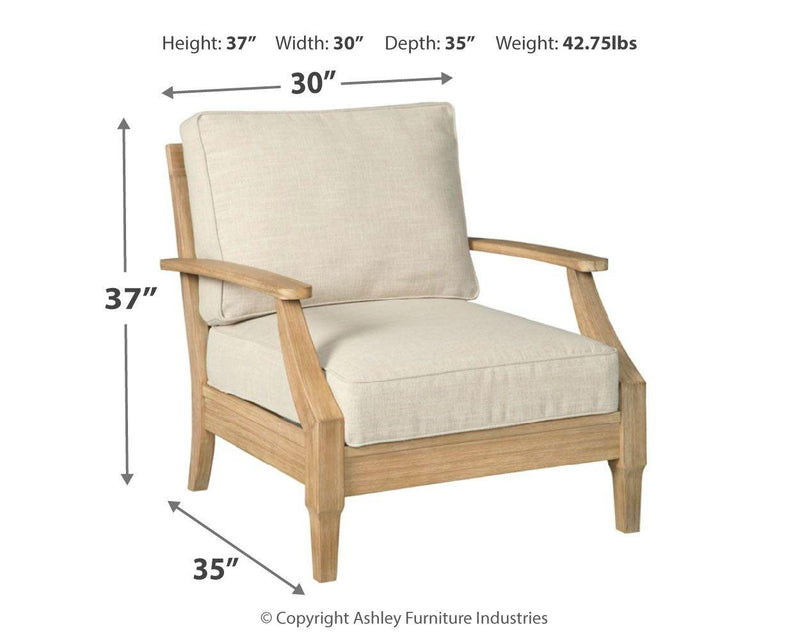 Clare - Lounge Chair W/cushion (1/cn)
