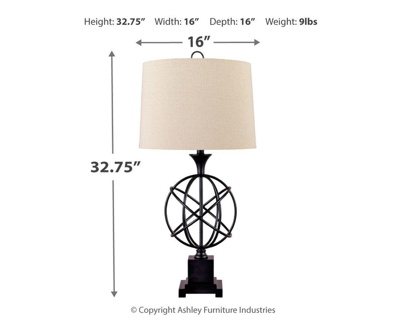 Camren - Metal Table Lamp (1/cn)
