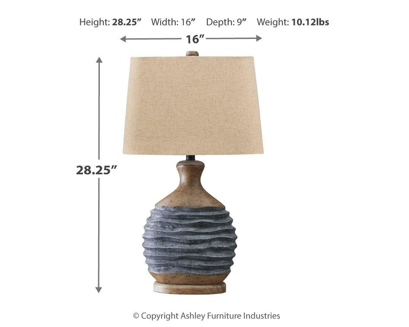 Medlin - Paper Table Lamp (1/cn)