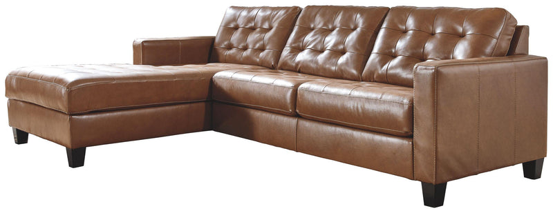 Baskove - - Left Arm Facing Corner Chaise Sectional